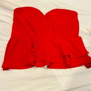 New Look USA 14 strapless top